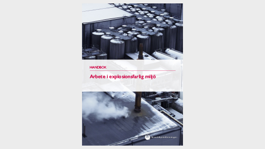 Omslagsbild på bryggeri till handbok ATEX Arbete i explosionsfarlig miljö