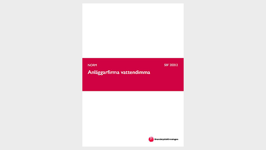Omslag SBF 2020:2 Norm Anläggarfirma vattendimma