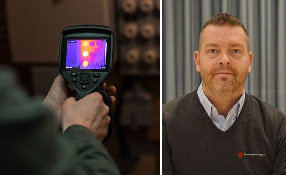 Någon som utför eltermografering och bild på Joakim Jonsson