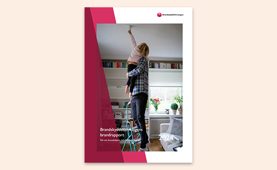 Framsida till Brandrapporten 2024