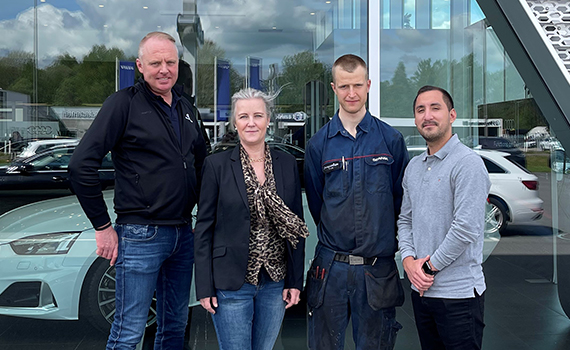 Medarbetare på Svenstigs Bil