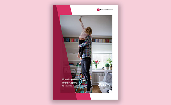 Omslag till Brandrapporten 2023