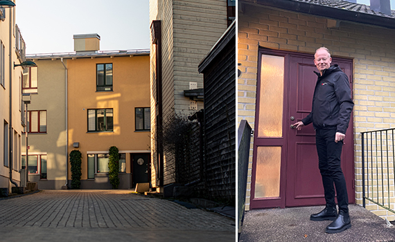 Bild på ett hembesök