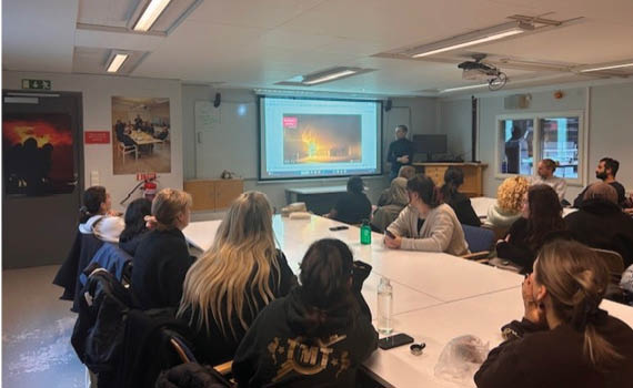 Elever i ett klassrum